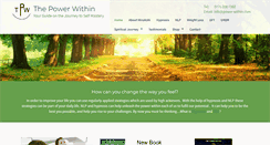 Desktop Screenshot of power-within.com